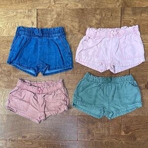 Toddler Girls OshKosh B’Gosh Shorts - 3T - 4 included!! - Denim